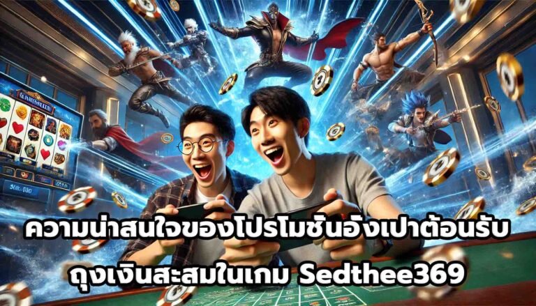 ความน่าสนใจของโปรโมชั่นอั่งเปาต้อนรับ และถุงเงินสะสมในเกม Sedthee369-1